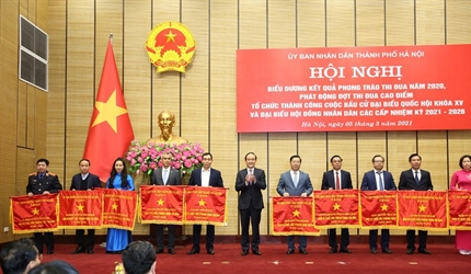 Hà Nội: Biểu dương kết quả các phong trào thi đua 2020, phát động thi...